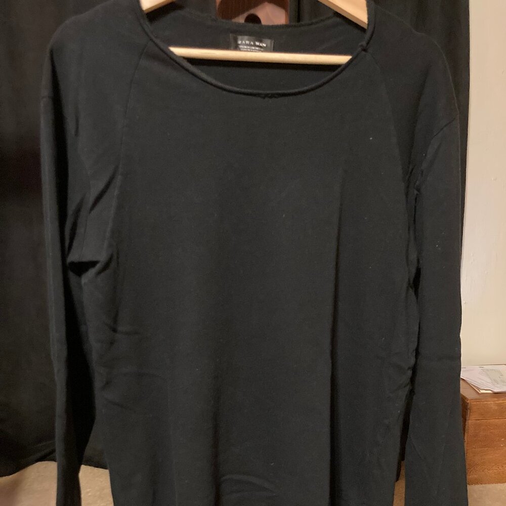Zara Man black shirt, M